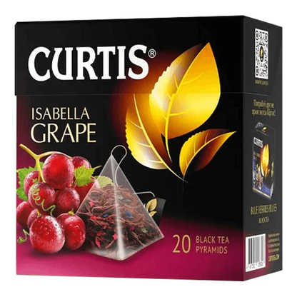 Tea Black Isabella Grape –  20 Tea Bags (3D) – 2.2 oz (62 gr)