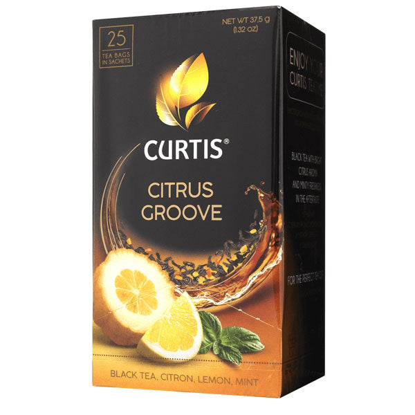 Buy Curtis Tea Black Citrus Groove – 25 Tea Bags - Grocery Store ...