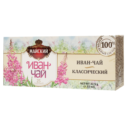 Tea Herbal Ivan Classic –  25 Tea Bags – 2.2 oz (62 gr)