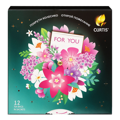 Tea Gift Set Spring Magic –  3×4 Tea Bags – 2.8 oz (79 gr)