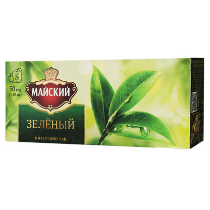 Tea green –  25 Tea Bags – 2.2 oz (62 gr)