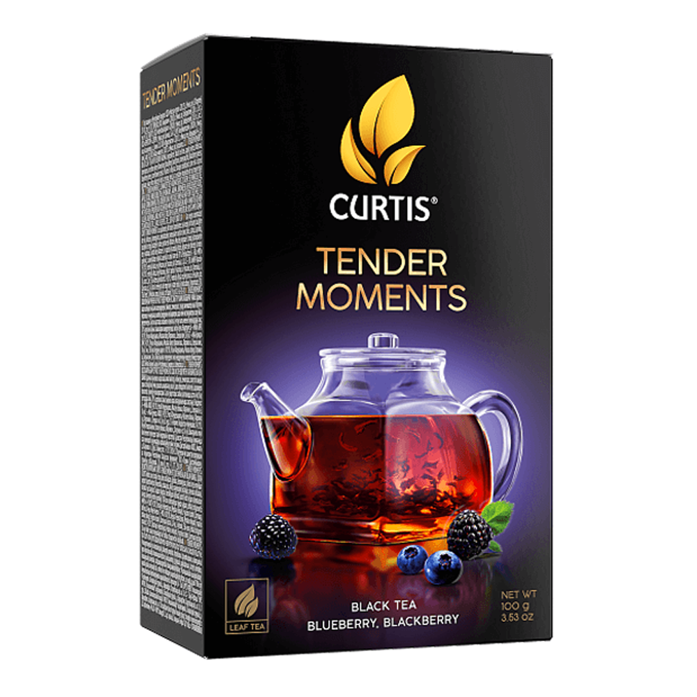 Curtis Tea Black Leaf Tender Moments – 3.53 oz (100gr)
