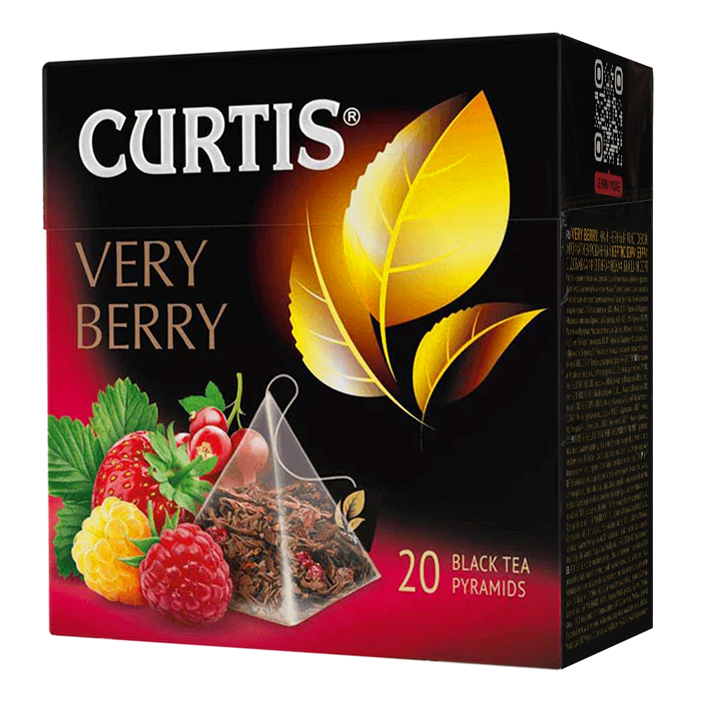 Tea Black Very Berry –  20 Tea Bags – 1.9 oz (54 gr)