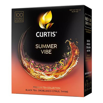 Tea Green Summer Vibe 100 Tea Bags – 7.05 oz (200 gr)
