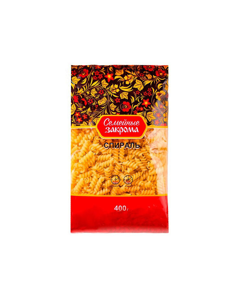 Semeynie Zakroma – Pasta Spiral (Fusilli) 400gr