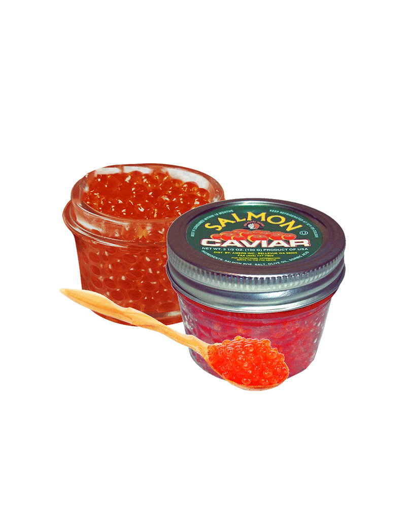 Red Pearl - Red Caviar Pink Salmon Alyaska (Glass) 100gr