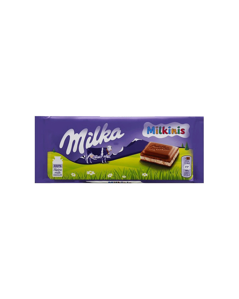 Milka - Chocolate Milk Bar Milkinis 100gr