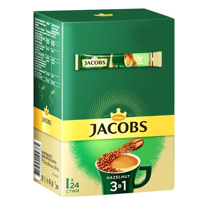 Coffee Instant 3 in 1 Hazelnut – 0.53 oz (15 gr)