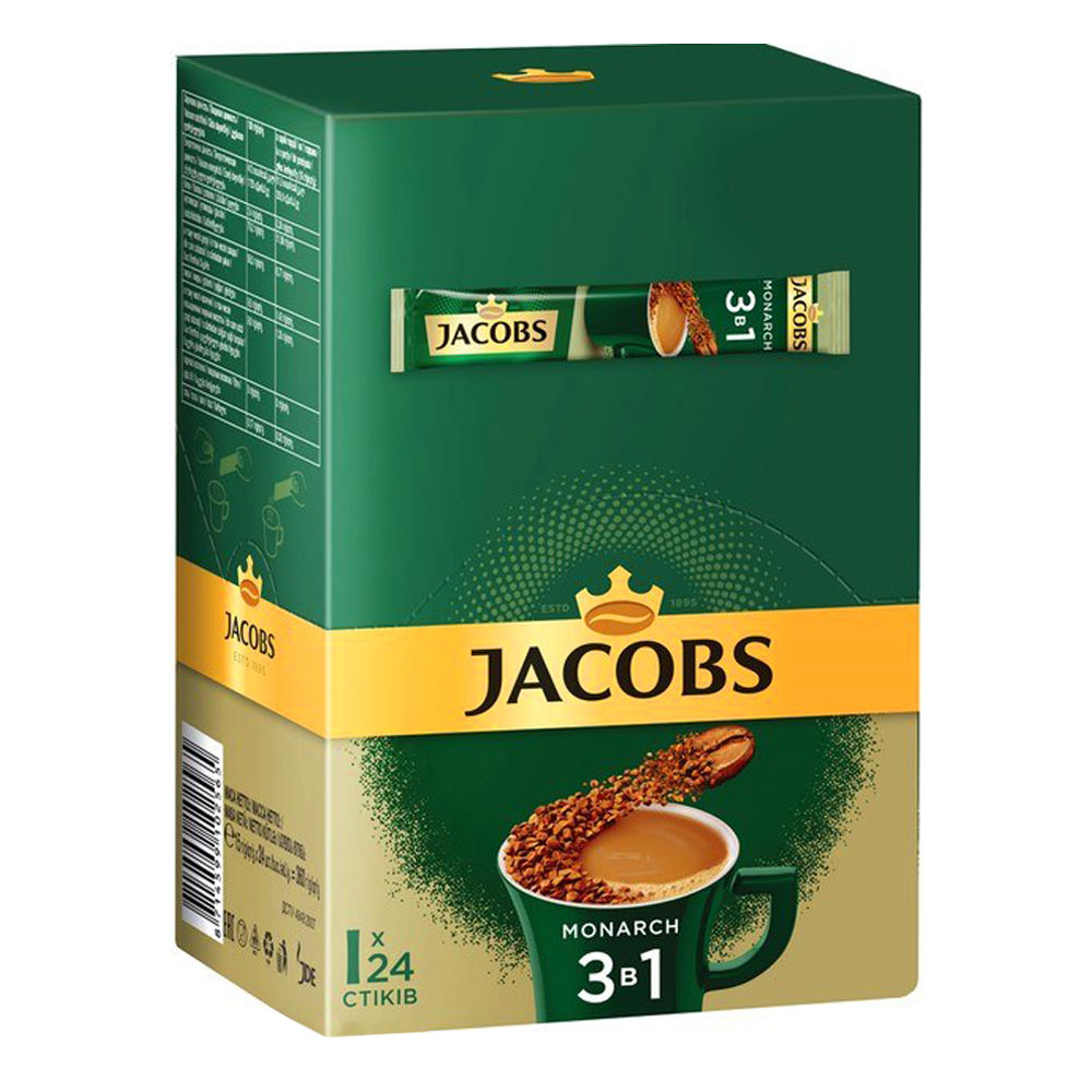 Coffee Instant 3 in 1 Monarch – 0.53 oz (15 gr)