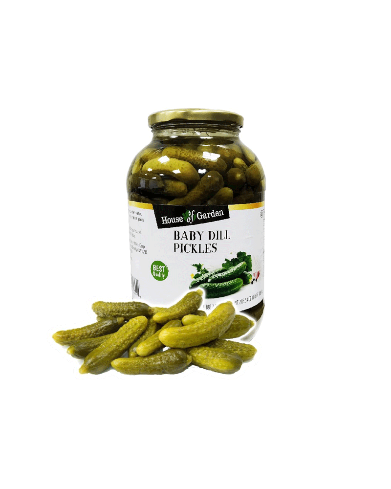 House Of Garden - Marinated Baby Dill Pickles 2lt