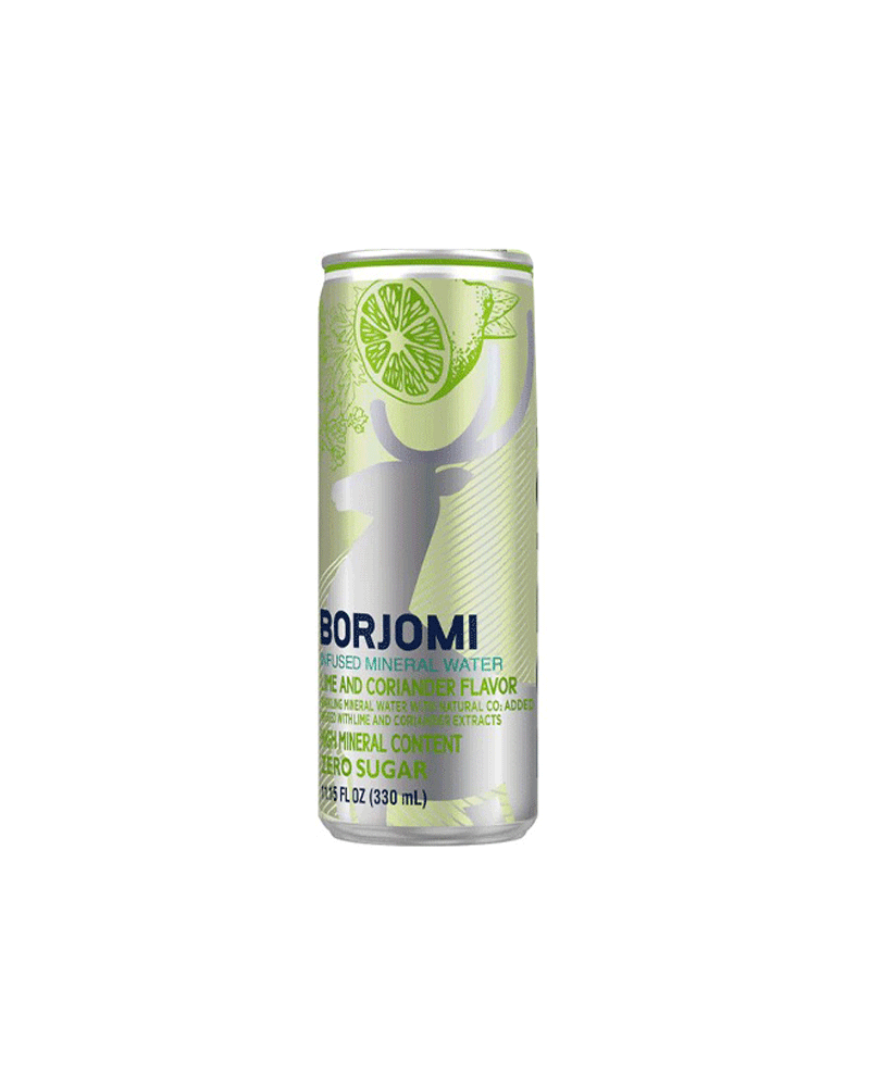 Borjomi - Water (Can) Mineral Borjomi With Lime 330ml