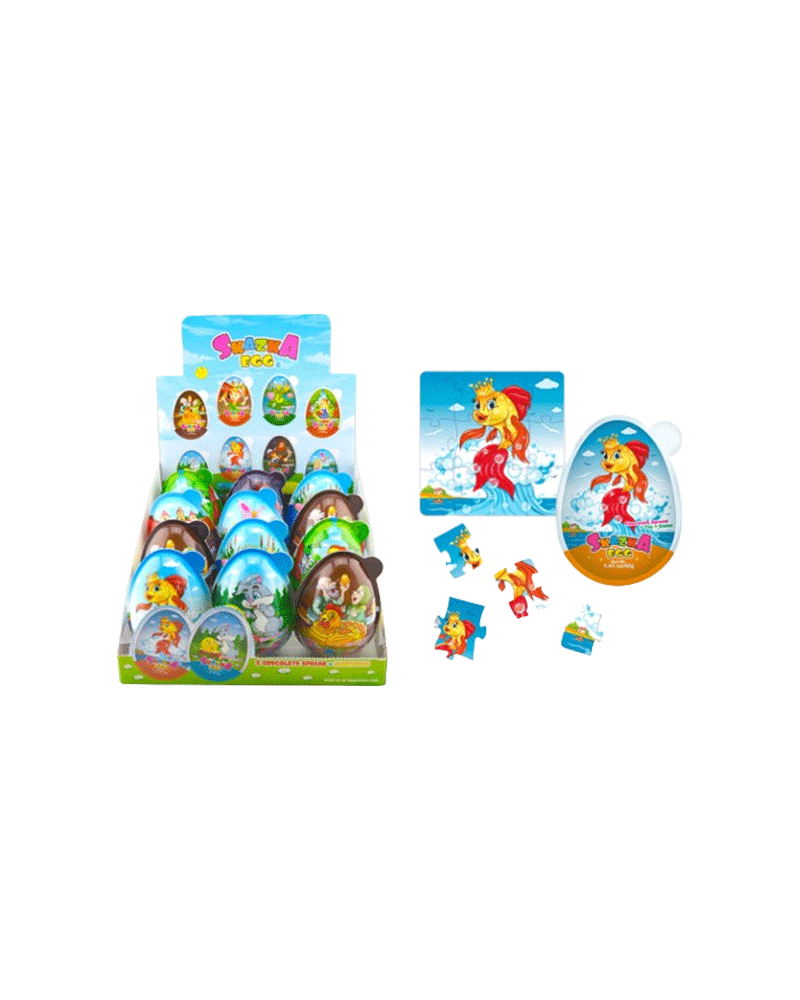 Eggs Time - Choco Eggs Giant-Skazka 40gr