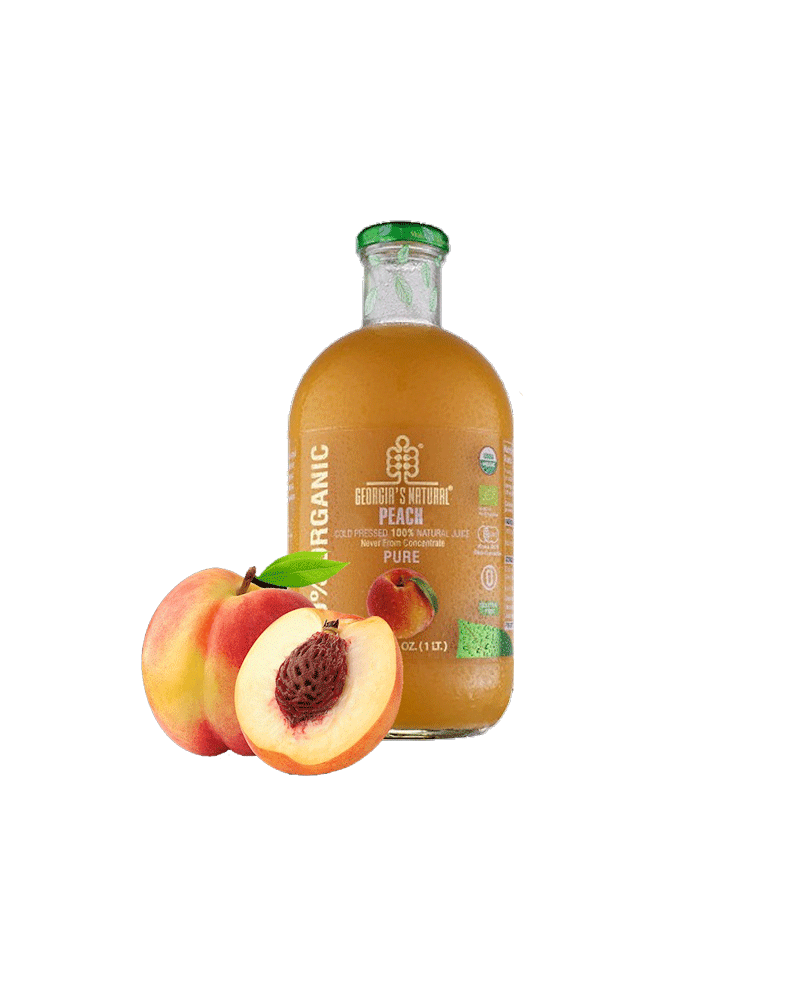 Georgia's Natural - Organic Juice (Exclusive) Pure Peach 1lt