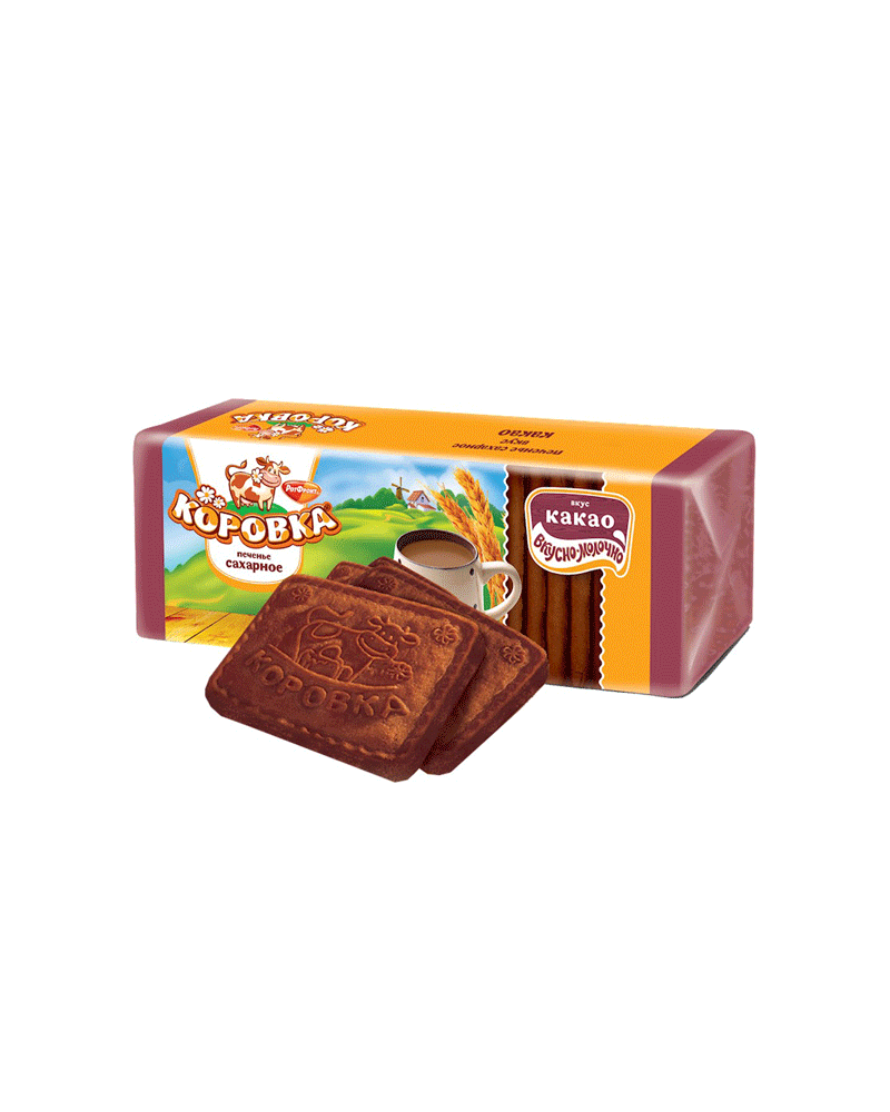 Rot-Front - Cookies Korovka With Chocolate 375gr