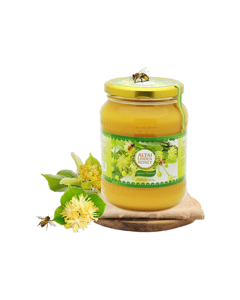 Golden - Natural Honey Organic Bashkirian Altai Linden 908gr