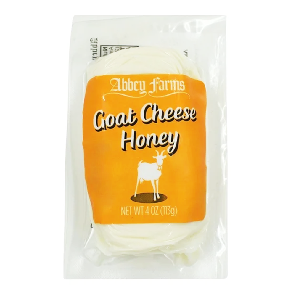 Goat Cheese mini log Honey –  Plastic – 4 oz (113gr)
