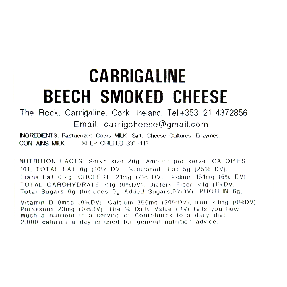 Pre Pk Cheese Beech Smoked Wedge – 5.19 oz (147 gr)