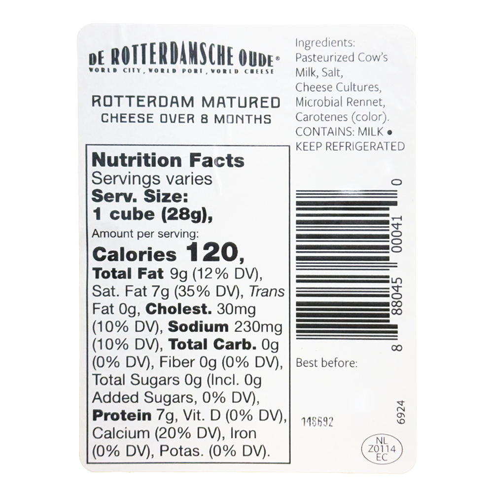 Cheese Rotterdam Matured –  Pre-Packed – 7.05 oz (200gr)