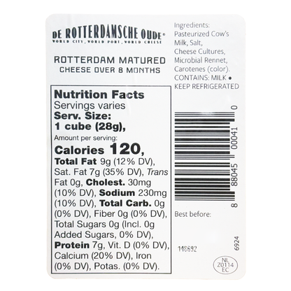 Cheese Rotterdam Matured –  Pre-Packed – 7.05 oz (200gr)