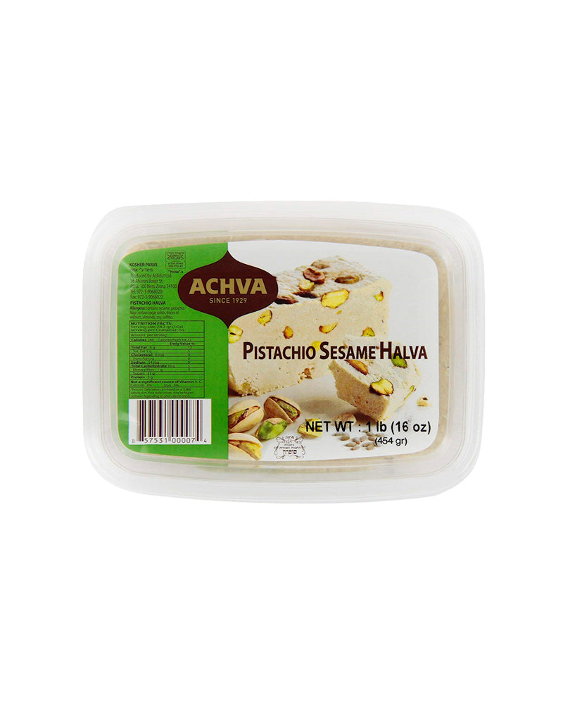 Achva - Halva W/Pistachio 454gr