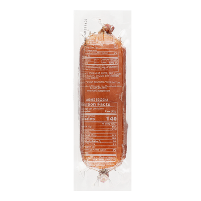 Bologna Smoked Arbatskaya –  Pre Pack –   Sold by Weight