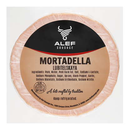 Bologna Mortadella Lubitelskaya –  Pre Pack –   Sold by Weight