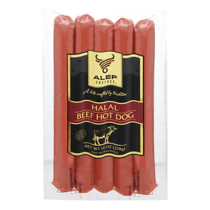 Halal Hot Dog Beef – 14.0 oz (397gr)