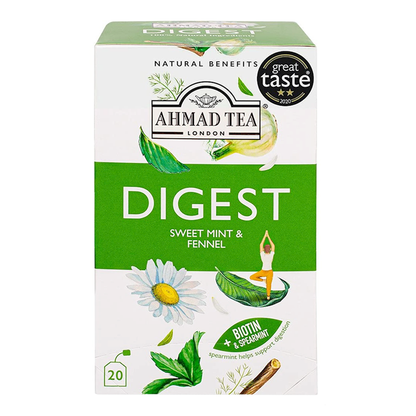 Tea Herbal Digest – Box – 20 Tea Bags – 1.9 oz (54 gr)