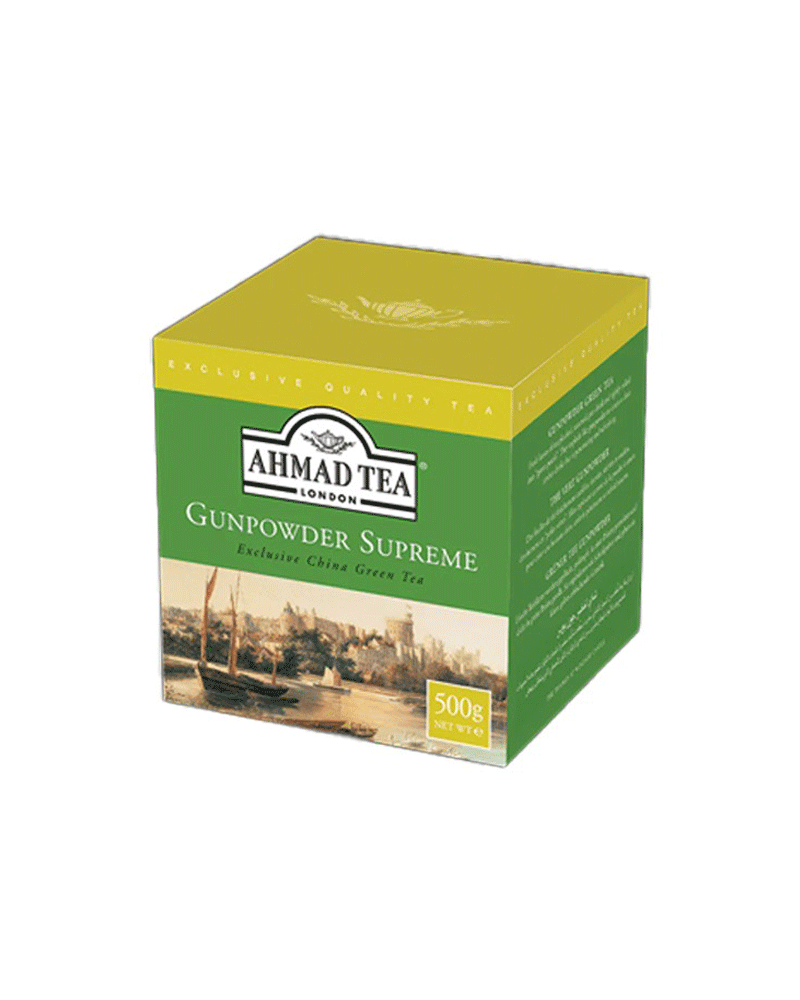 Ahmad (Carton) – Tea Green Loose Gunpowder Supreme 500gr