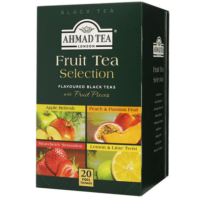 Tea Fruit Assorted Selection –  20 Tea Bags – 1.9 oz (54 gr)