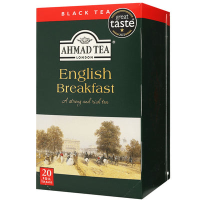 Tea Black English Breakfast –  20 Tea Bags – 1.9 oz (54 gr)