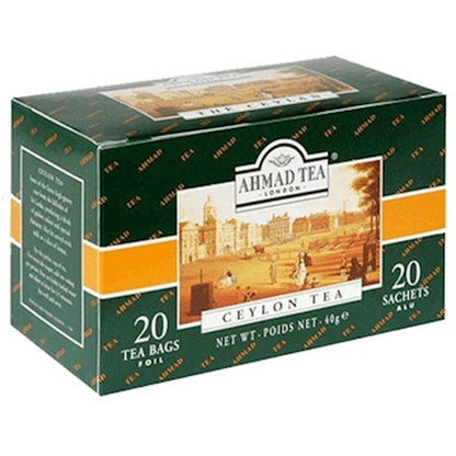 Tea Black Ceylon –  20 Tea Bags – 1.9 oz (54 gr)