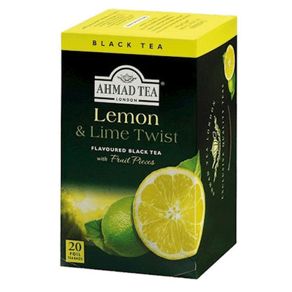 Tea Black Lemon and Lime –  20 Tea Bags – 1.9 oz (54 gr)