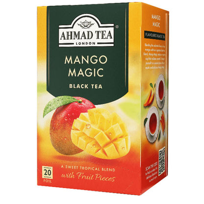 Tea Black Mango Magic –  20 Tea Bags – 1.9 oz (54 gr)