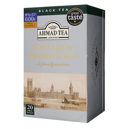 Tea Black (Decaf) Earl Grey –  20 Tea Bags – 1.9 oz (54 gr)