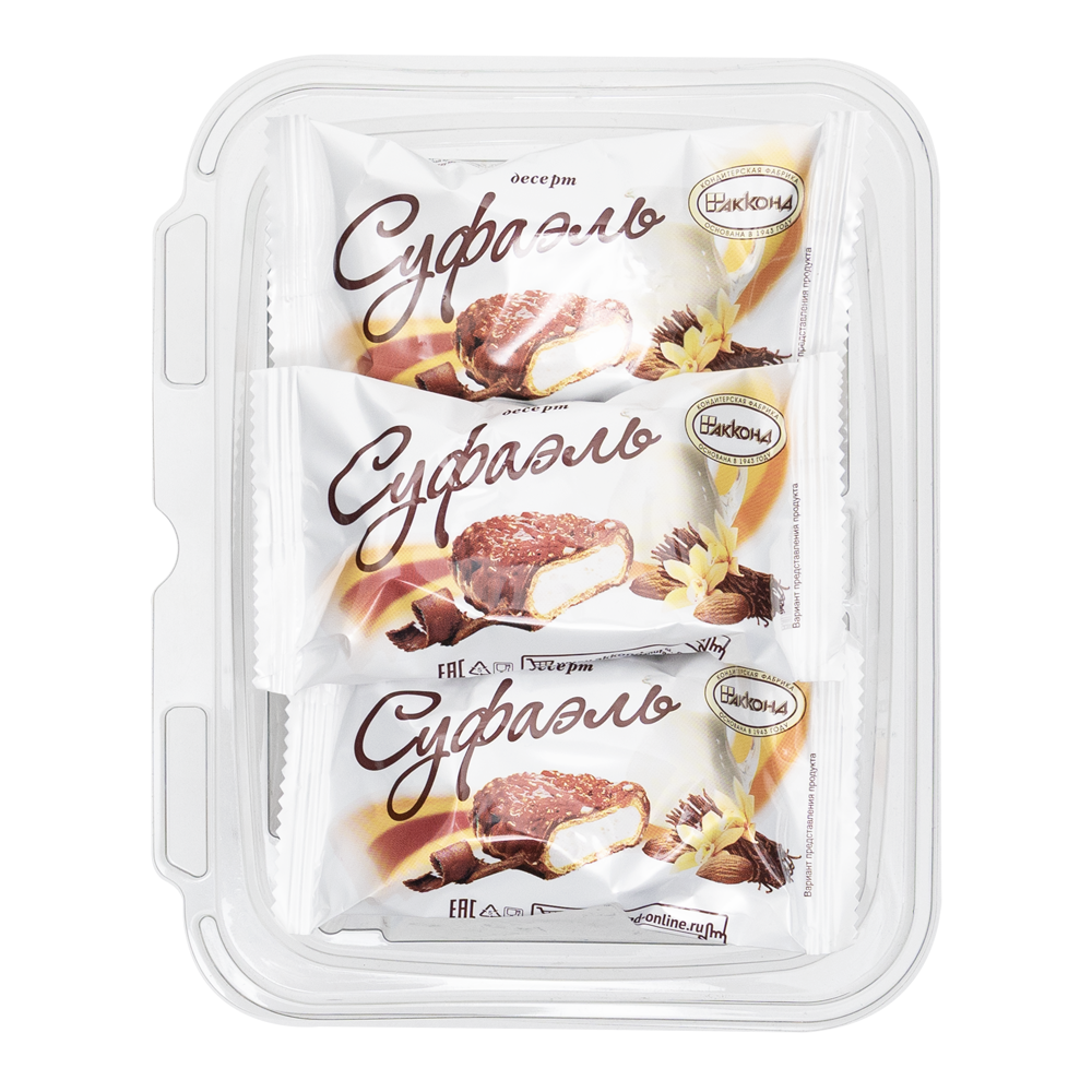 Candy Choco Dessert Sufael Creamy with Almond Chopped – 1lb (454g)