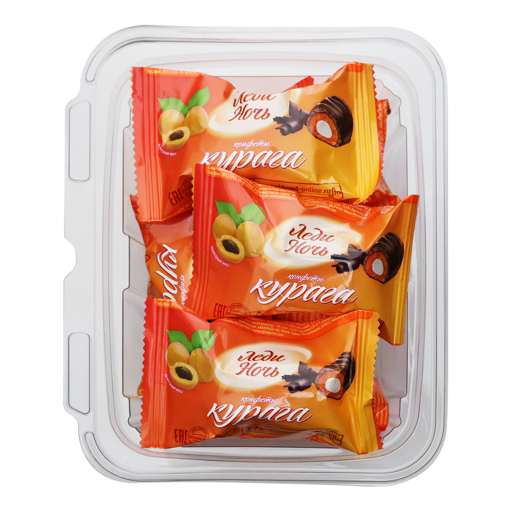 Конфеты Choco Lady Night с абрикосом – около 1 фунта