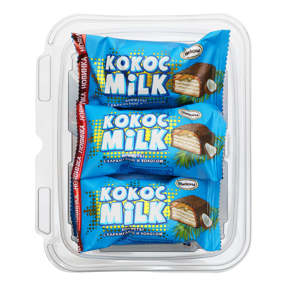 Candy Choco Wafers Kokoc Milk – With Caramel – 1lb (453gr)