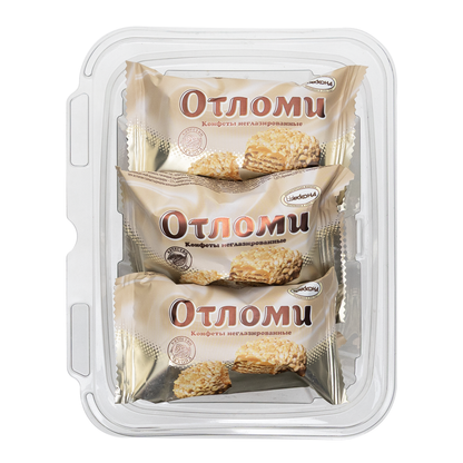 Candy Choco Wafers White Otlomi – 1lb (454g)