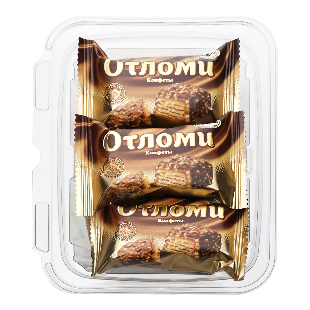 Akkond Candy Choco Wafers White Otlomi – 1lb (454g)