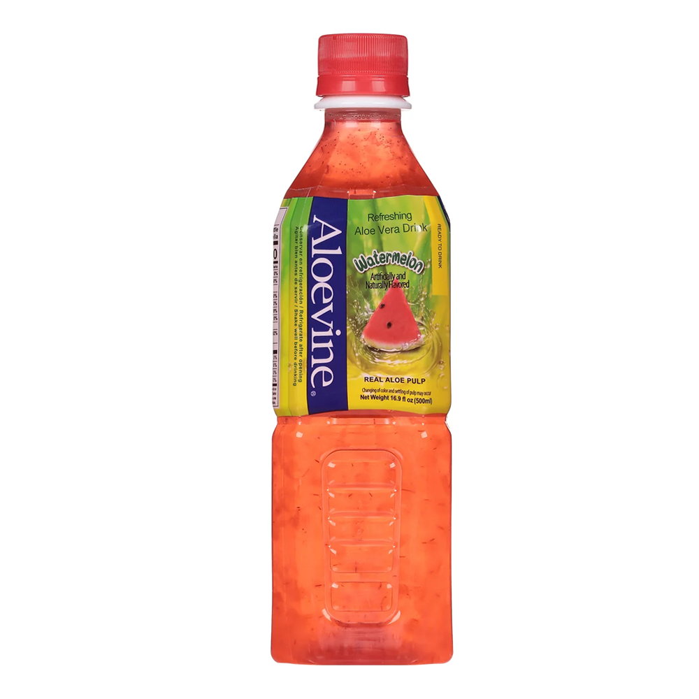 Drink Real Pulp – Aloe and Watermelon – 16.91 oz (500 ml)
