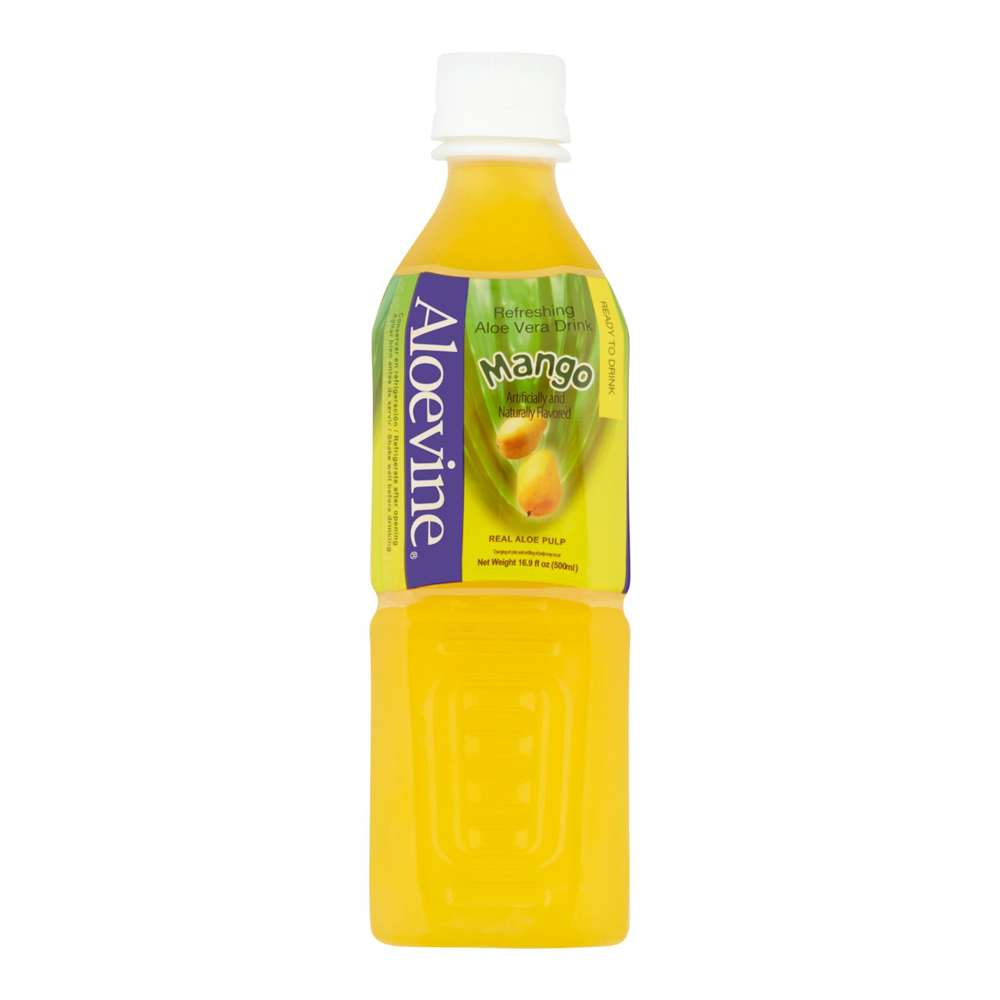 Drink Real Pulp – Aloe and Mango – 16.91 oz (500 ml)