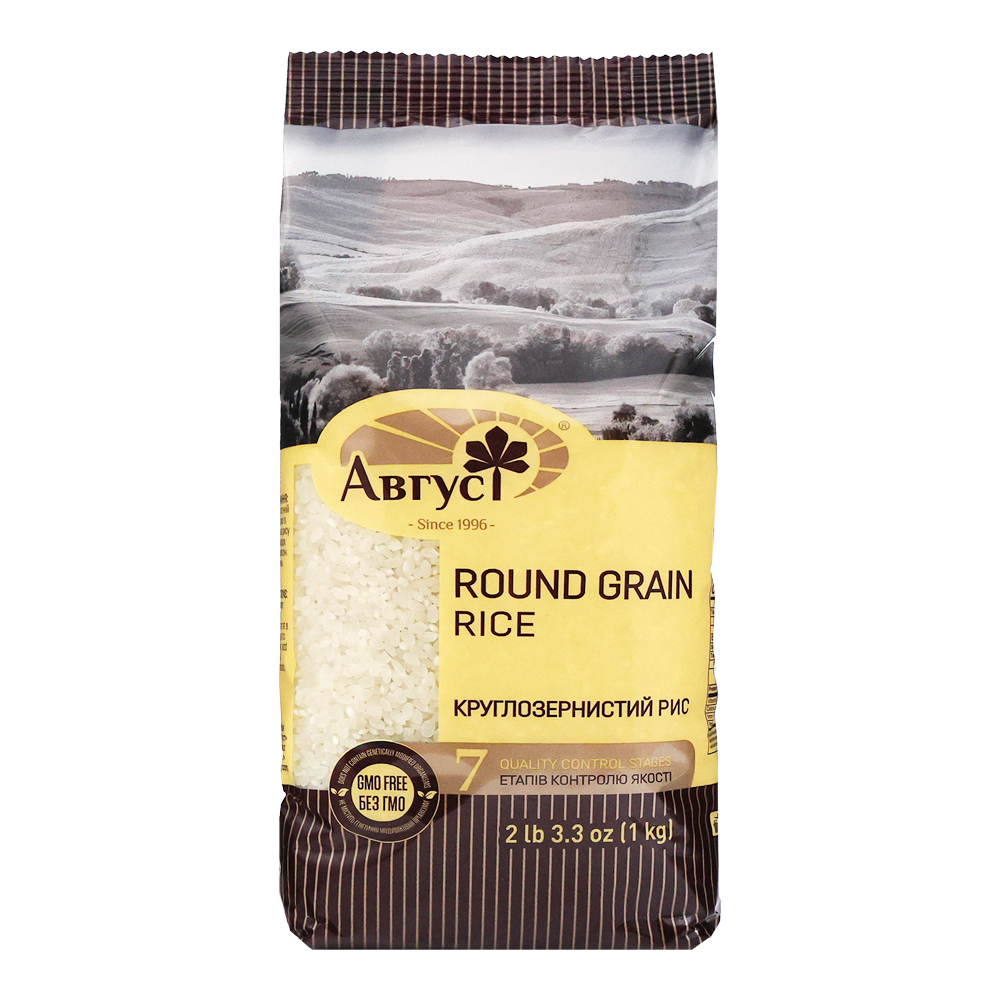 Rice Round Grain – 2.2 lb (1 kg)
