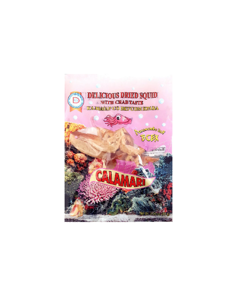 AV Delicious - Dry Fish Calamari Shredded Crab taste 65g