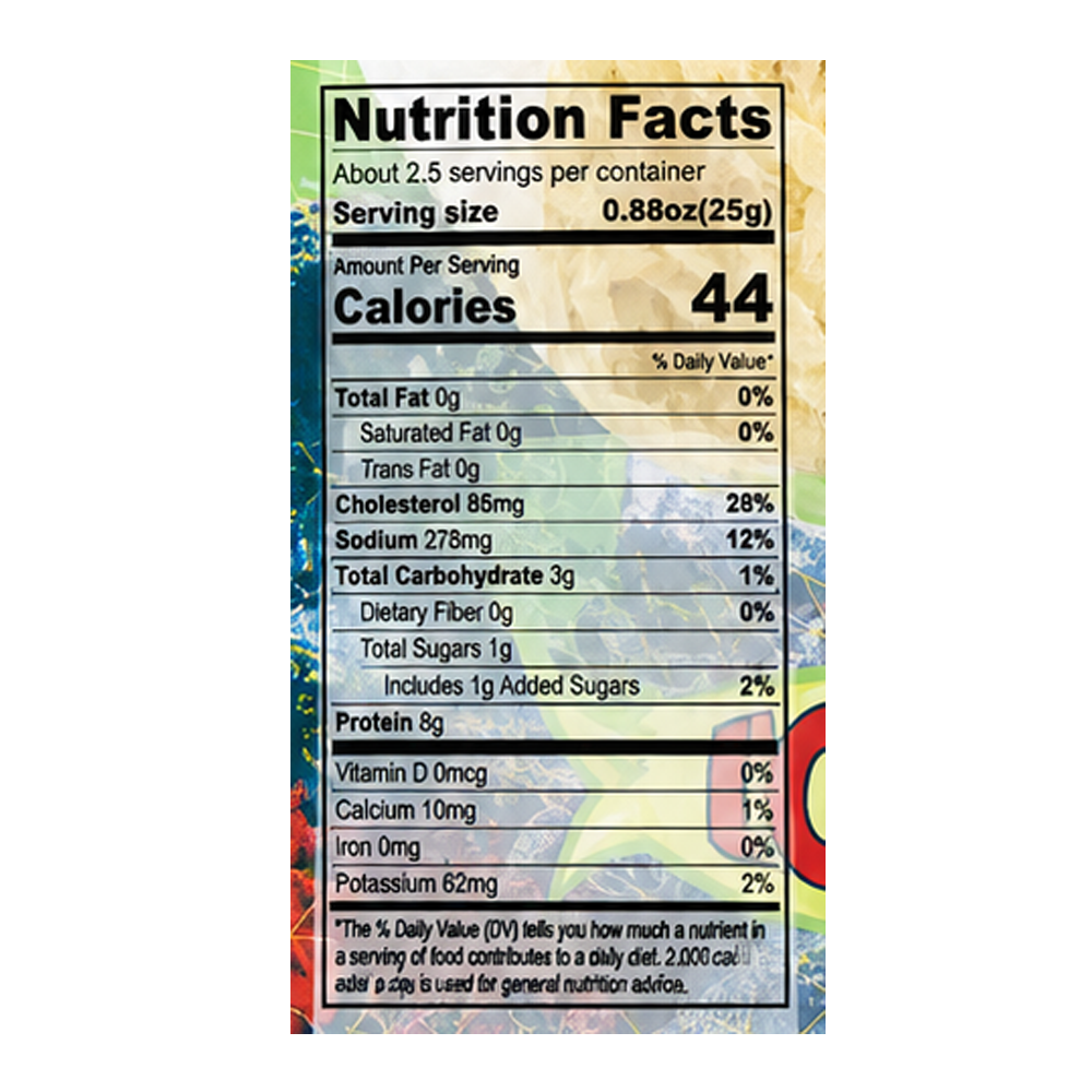 Dry Fish Shredded Calamary – 1.76 oz (50gr)