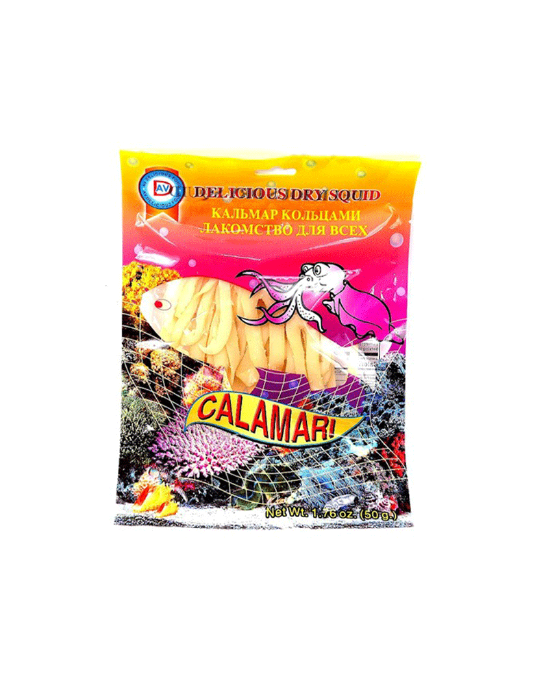 AV Delicious - Dry Fish Calamary Ring 50gr