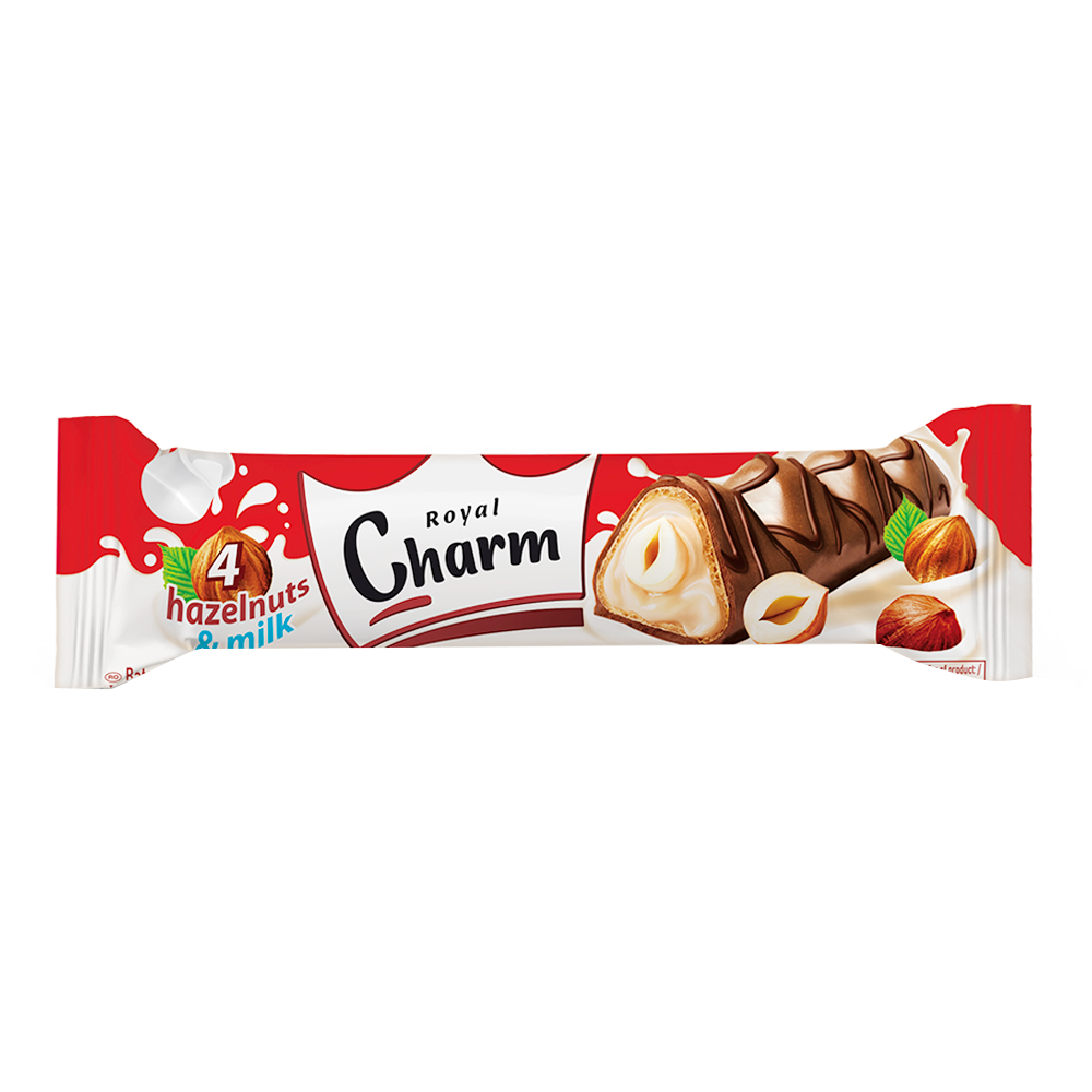 Wafers Bar Royal Charm with Hazelnut – 1.02 oz (29 gr)