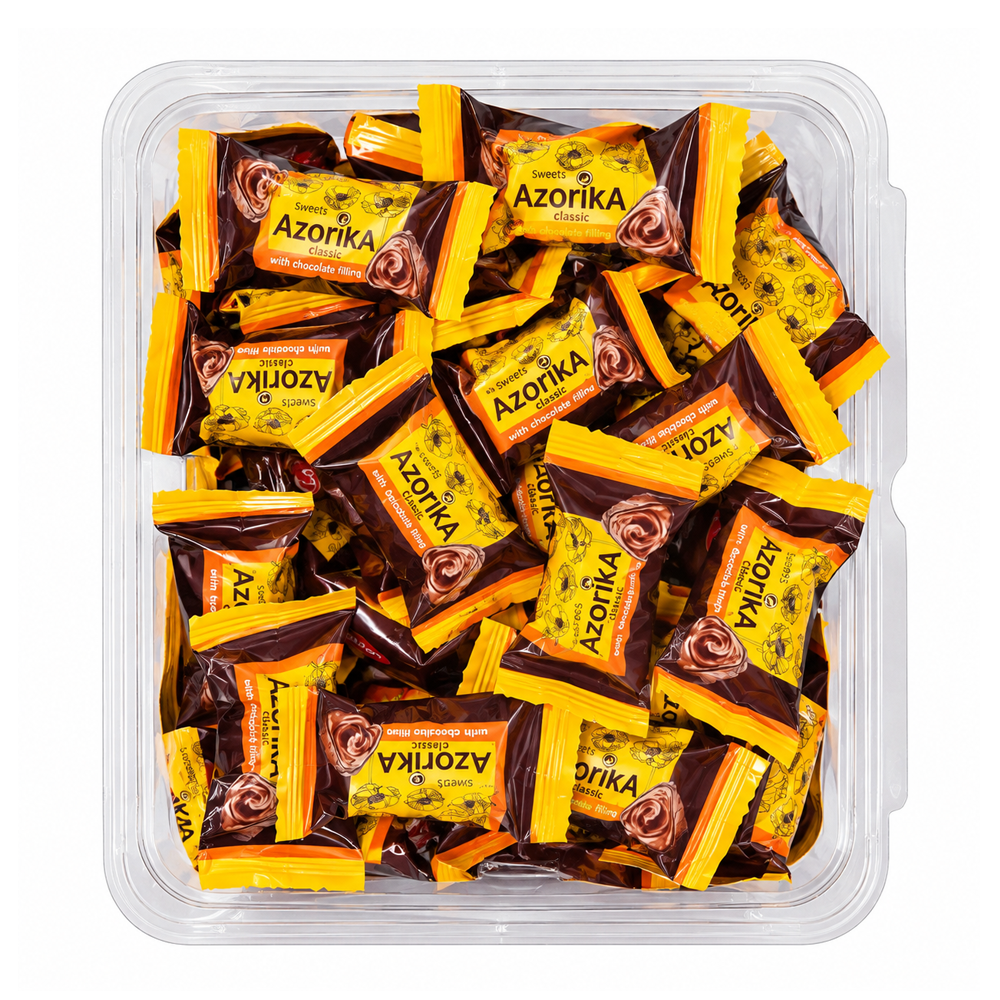 Candy Choco Azorika – With Chocolate – 1lb (453gr)