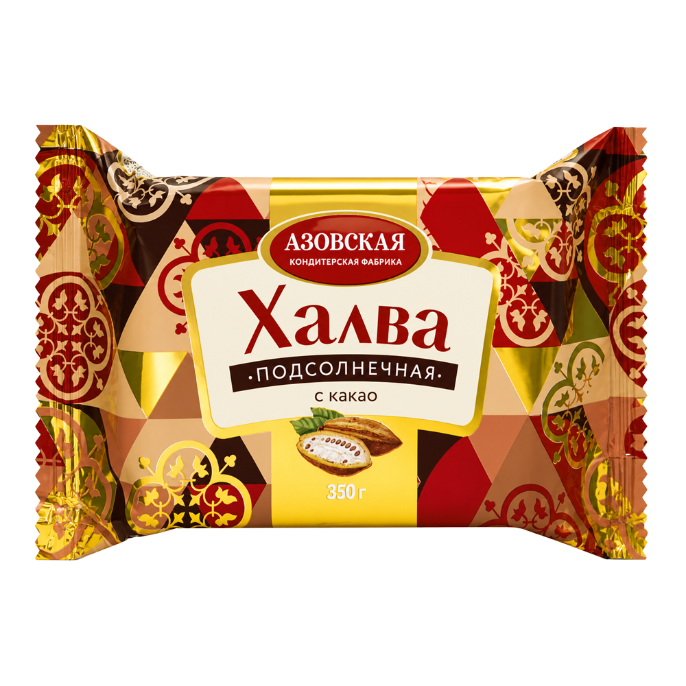 Halva Sunflower with Cocoa – Box – 12.35 oz (350 gr)