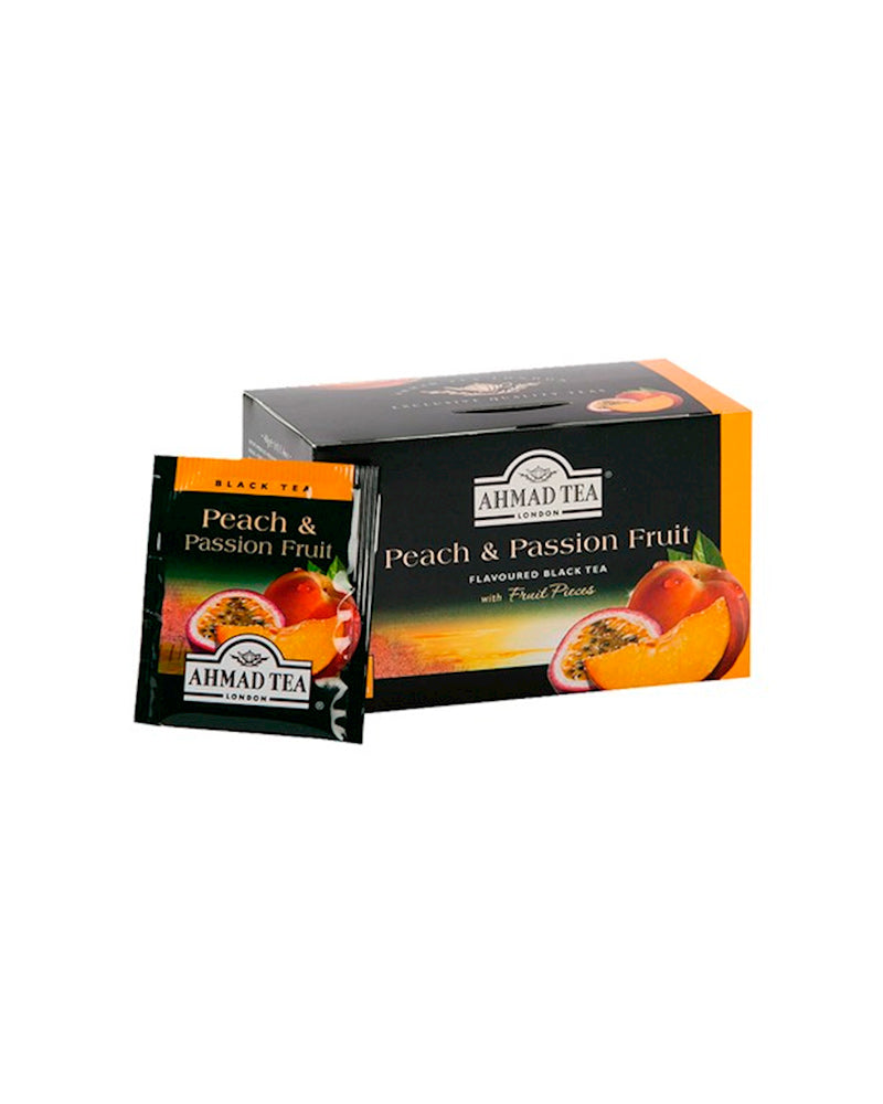 Ahmad - Tea Black Peach+Passion 20tb